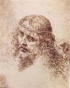Head and shoulders Christs, LEONARDO da Vinci